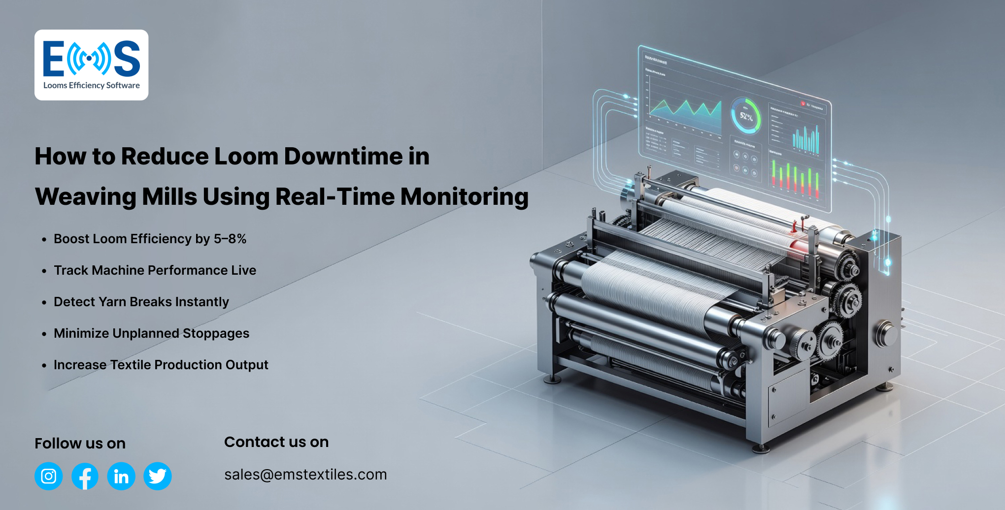 Reduce loom downtime