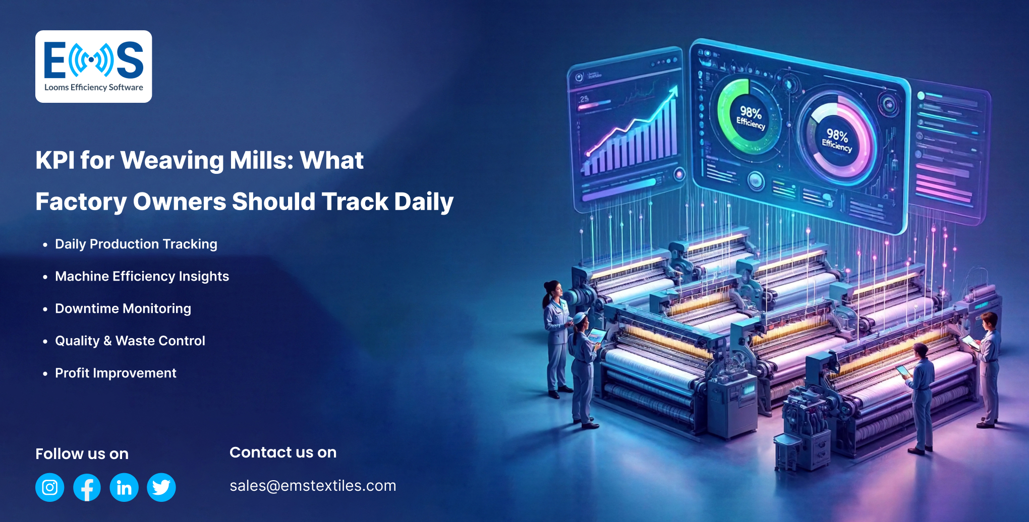 KPI for Weaving Mills