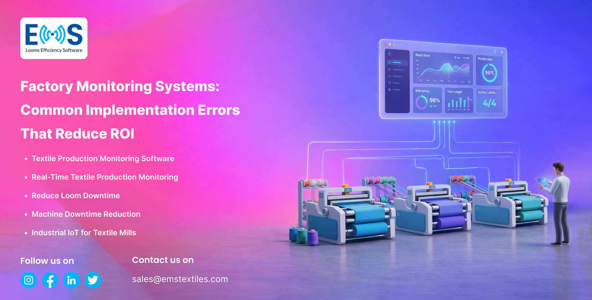 Factory Monitoring System Solution